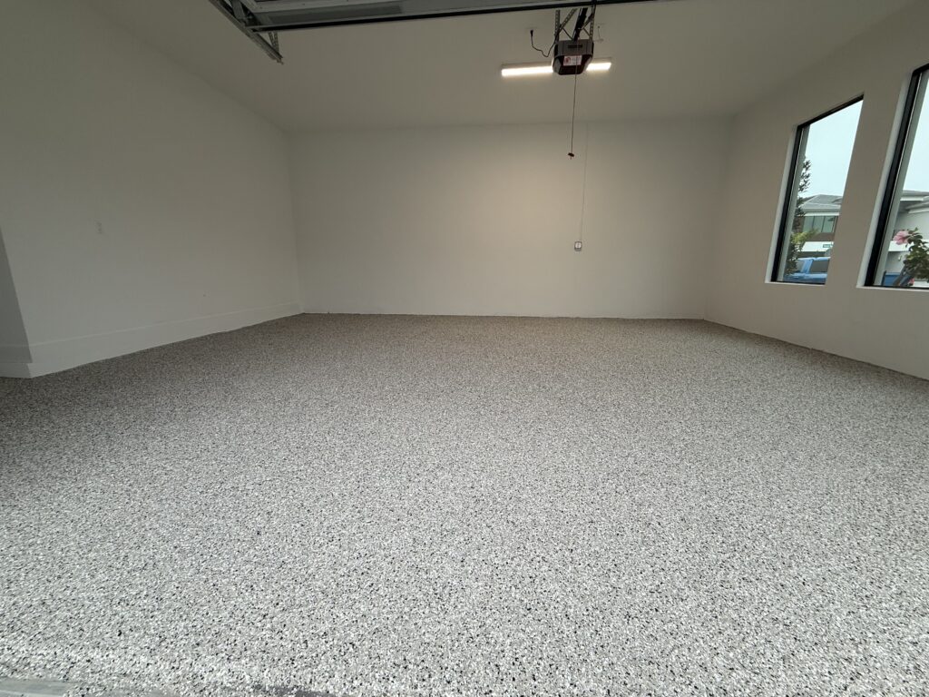 Garage flooring in South Florida installed by JFR Epoxy Services